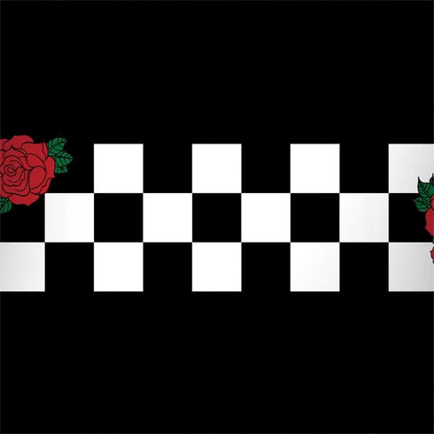 Rose Checkerboard MacBook Skins
