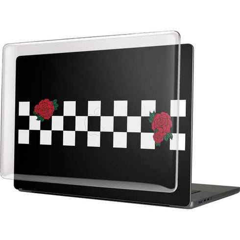 Rose Checkerboard MacBook Cases
