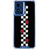 Rose Checkerboard Moto G 5G (2024) Clear Case