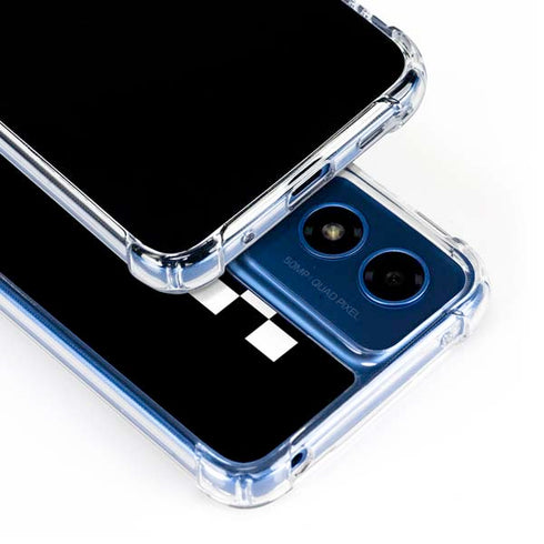 Rose Checkerboard Moto G 5G (2024) Clear Case
