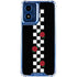 Rose Checkerboard Moto G Play 4G (2024) Clear Case