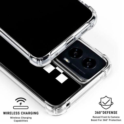 Rose Checkerboard Moto G Power 5G (2024) Clear Case