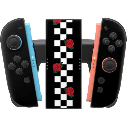 Rose Checkerboard Nintendo Switch 2 (2025) Joy-Con Controller Skin