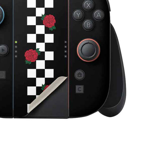 Rose Checkerboard Nintendo Switch 2 (2025) Joy-Con Controller Skin