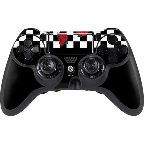 Rose Checkerboard PlayStation PS4 Skins