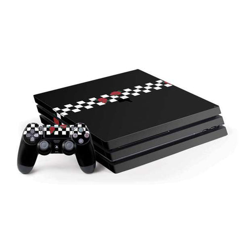 Rose Checkerboard PlayStation PS4 Skins