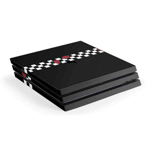 Rose Checkerboard PlayStation PS4 Skins