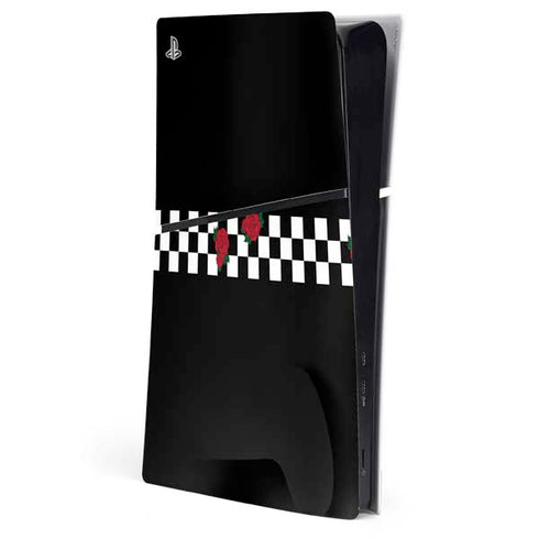 Rose Checkerboard PlayStation PS5 Skins