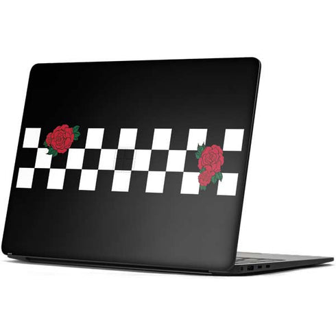 Rose Checkerboard Surface Laptop 7 15in Skin
