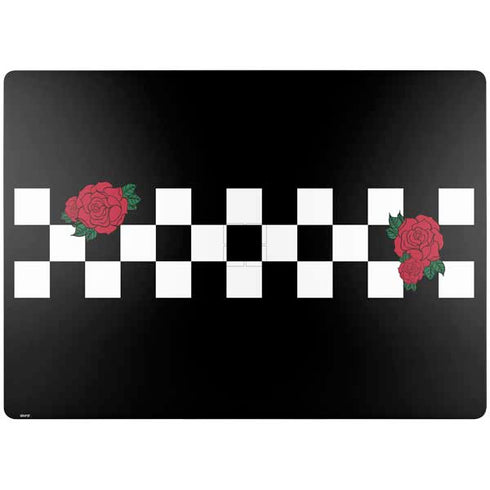 Rose Checkerboard Surface Laptop 7 15in Skin