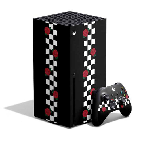 Rose Checkerboard Xbox Series X Skins