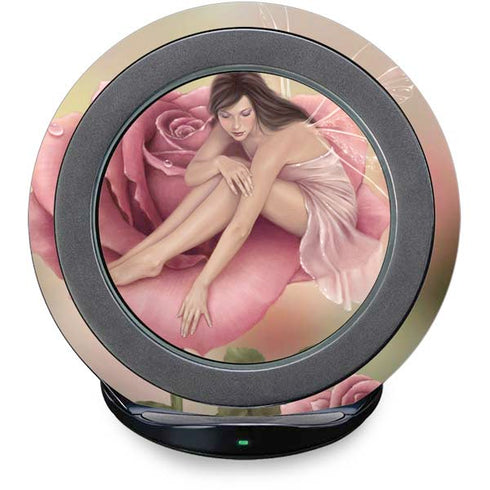 Rose Fairy by Rachel Anderson Fast Charge Wireless Charging Stand Skin