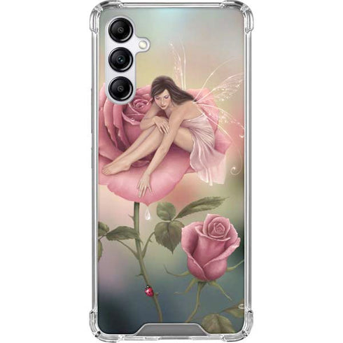 Rose Fairy by Rachel Anderson Gabb Phone 4 Clear Case