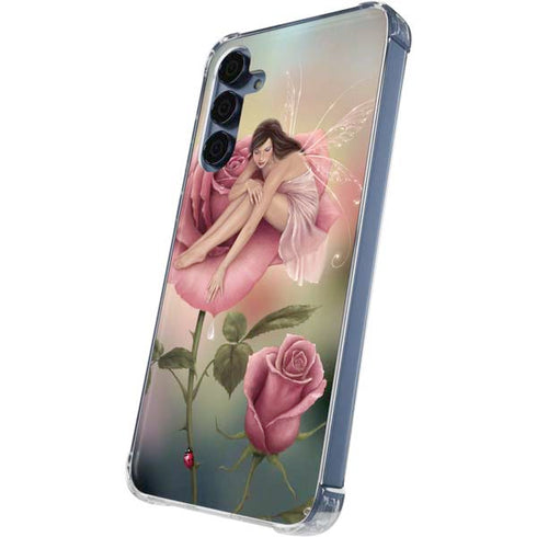 Rose Fairy by Rachel Anderson Galaxy A35 5G Clear Case