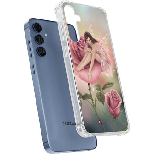 Rose Fairy by Rachel Anderson Galaxy A35 5G Clear Case