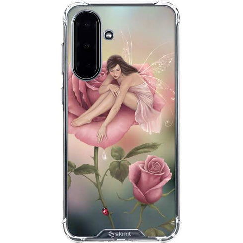 Rose Fairy by Rachel Anderson Galaxy A36 5G Clear Case