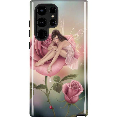 Rose Fairy by Rachel Anderson Galaxy Cases