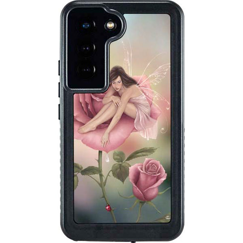 Rose Fairy by Rachel Anderson Galaxy S24 Waterproof Case