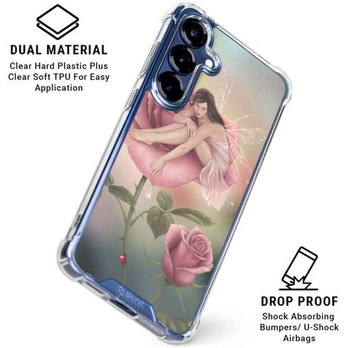 Rose Fairy by Rachel Anderson Galaxy S25 Plus Clear Case