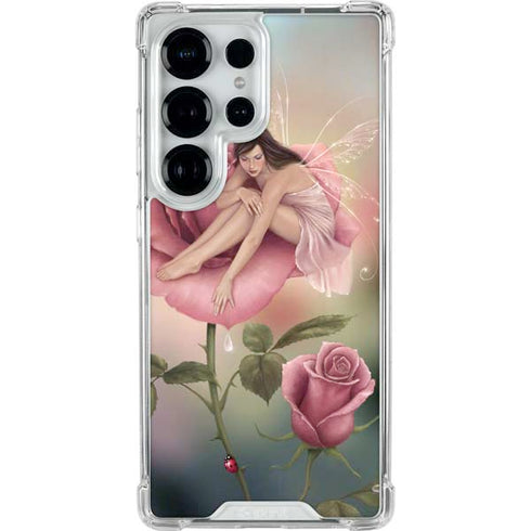 Rose Fairy by Rachel Anderson Galaxy S25 Ultra Clear Case