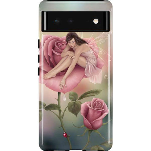 Rose Fairy by Rachel Anderson Pixel Cases