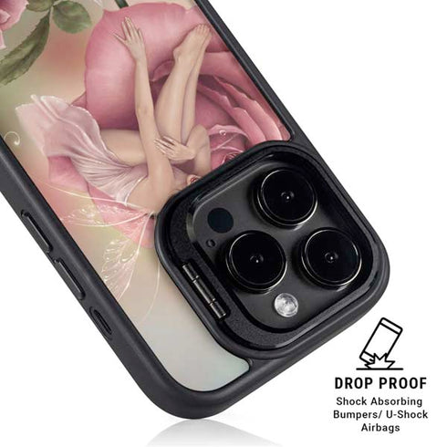 Rose Fairy by Rachel Anderson iPhone 14 Pro Kickstand Case