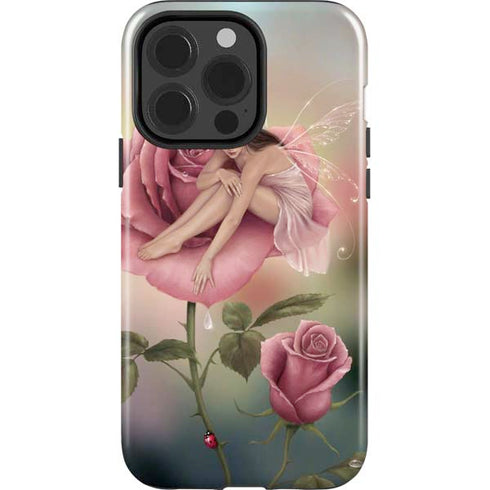Rose Fairy by Rachel Anderson iPhone 15 Pro Impact Case