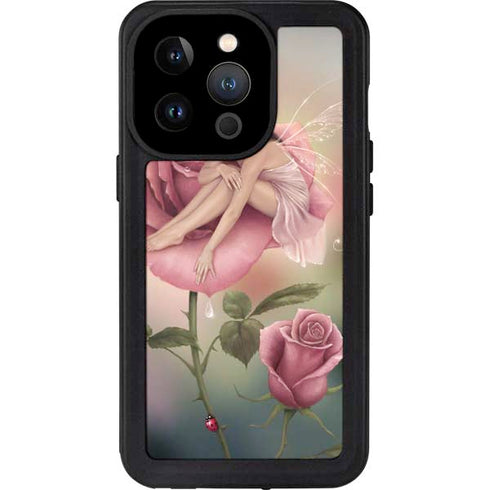 Rose Fairy by Rachel Anderson iPhone 15 Pro Waterproof Case