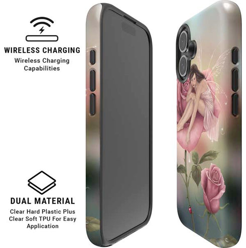 Rose Fairy by Rachel Anderson iPhone 16 Magsafe Impact Case