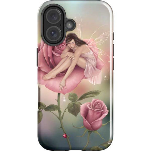 Rose Fairy by Rachel Anderson iPhone 16 Plus Impact Case