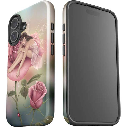 Rose Fairy by Rachel Anderson iPhone 16 Plus Impact Case