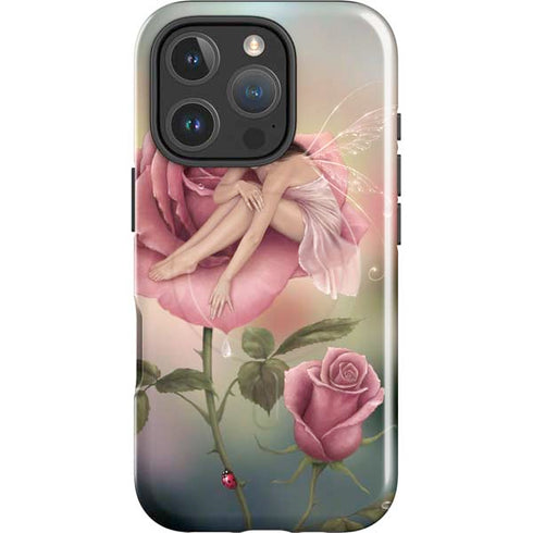 Rose Fairy by Rachel Anderson iPhone 16 Pro Magsafe Impact Case