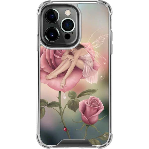 Rose Fairy by Rachel Anderson iPhone 16 Pro Max Clear Case