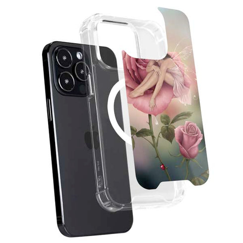 Rose Fairy by Rachel Anderson iPhone 16 Pro Max MagSafe Case