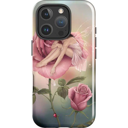 Rose Fairy by Rachel Anderson iPhone 16 Pro Max Magsafe Impact Case
