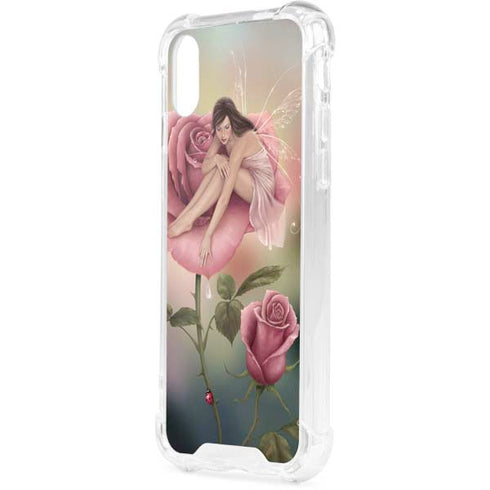 Rose Fairy by Rachel Anderson iPhone XS Clear Case