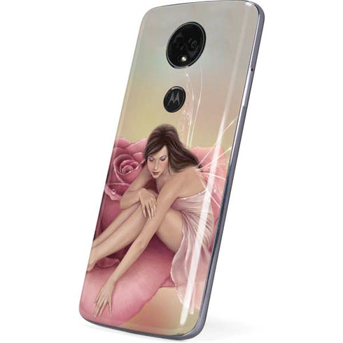 Rose Fairy by Rachel Anderson Moto E5 Plus Skin
