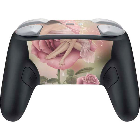 Rose Fairy by Rachel Anderson Nintendo Switch 2 (2025) Pro Controller Skin