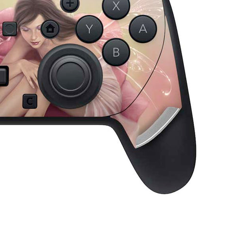 Rose Fairy by Rachel Anderson Nintendo Switch 2 (2025) Pro Controller Skin