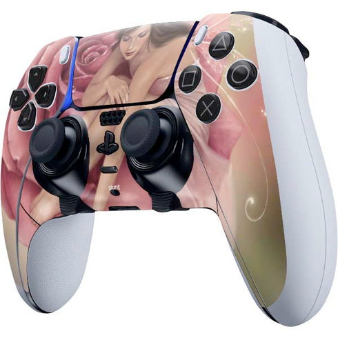 Rachel Anderson Rose Fairy PS5 DualSense Edge Pro Controller Skin