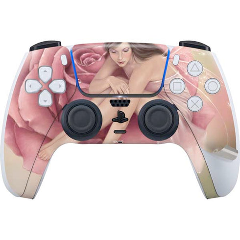 Rose Fairy by Rachel Anderson PS5 Pro Disk Bundle Skin
