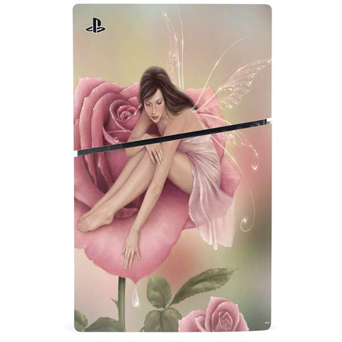 Rose Fairy by Rachel Anderson PS5 Slim Digital Edition Console Skin
