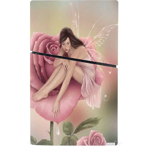 Rose Fairy by Rachel Anderson PS5 Slim Digital Edition Console Skin