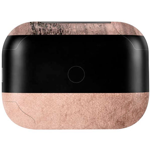 Rose Gold and Black Marble Amazon Echo Buds Skin