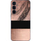 Rose Gold and Black Marble Galaxy A36 5G Skin