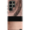 Rose Gold and Black Marble Galaxy S23 Ultra Pro Case