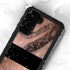 Rose Gold and Black Marble Galaxy S24 Plus Waterproof Case