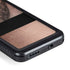 Rose Gold and Black Marble Galaxy S24 Waterproof Case