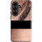 Rose Gold and Black Marble Galaxy S26 Impact Case