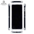 Rose Gold and Black Marble Galaxy Z Flip6 Clear Case